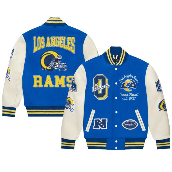 OVO X NFL LA Rams Varsity Jacket