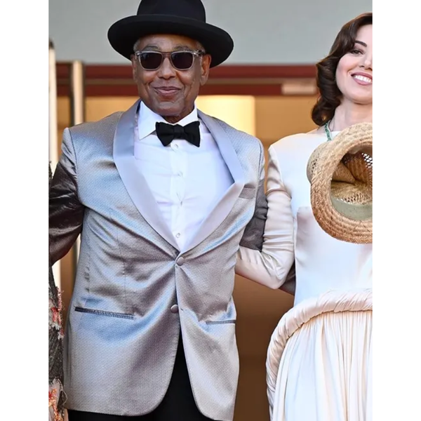 Megalopolis 2024 Premiere Giancarlo Esposito Silver Blazer