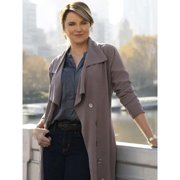 My Life Is Murder Lucy Lawless Trench Coat