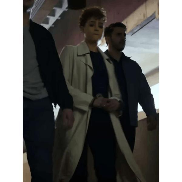 Nathalie Emmanuel The Killer 2024 Trench Coat