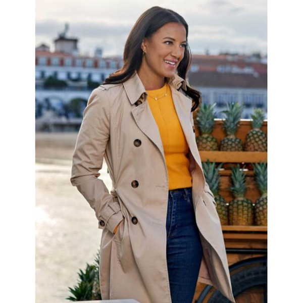 A Pinch Of Portugal Heather Hemmens Trench Coat