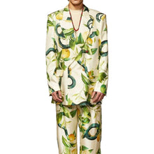 Emily in Paris S04 Samuel Arnold Print Blazer and Pant Suit