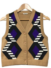 Emily In Paris S4 Lily Collins Argyle Striped Vest