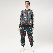 Abstract Design Fleece Tracksuit