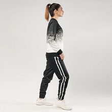 Alphabets Pattern Fleece Tracksuit