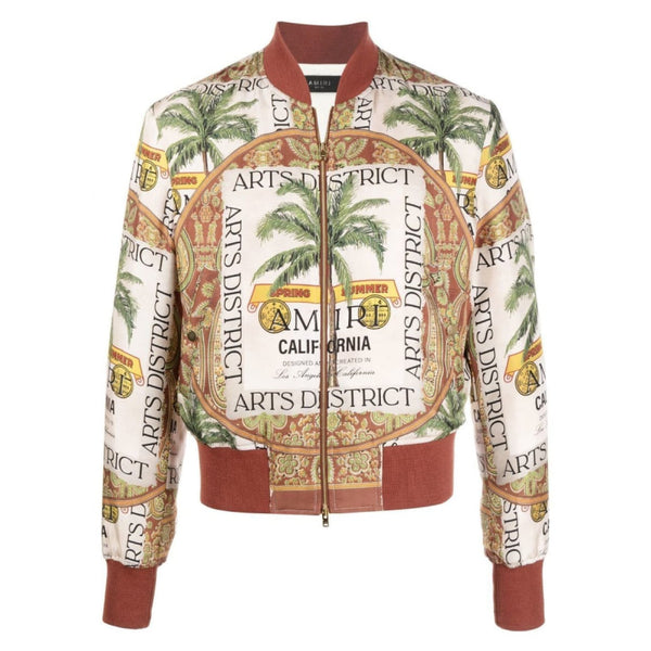 Amiri Rum Label Printed Jacket