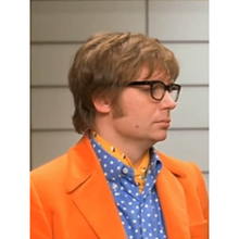 Blazer naranja de Austin Powers