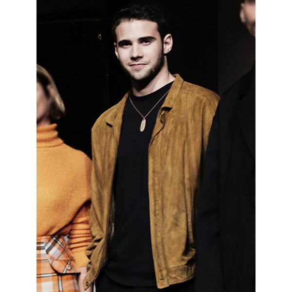 Berlin S01 Roi Brown Suede Leather Jacket