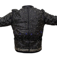 Chris Jericho Sparkle Light WWE Leather Jacket