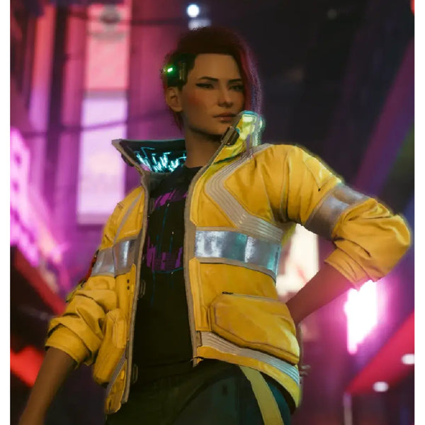 Cyberpunk 2077 Edgerunners Lucy Yellow Jacket