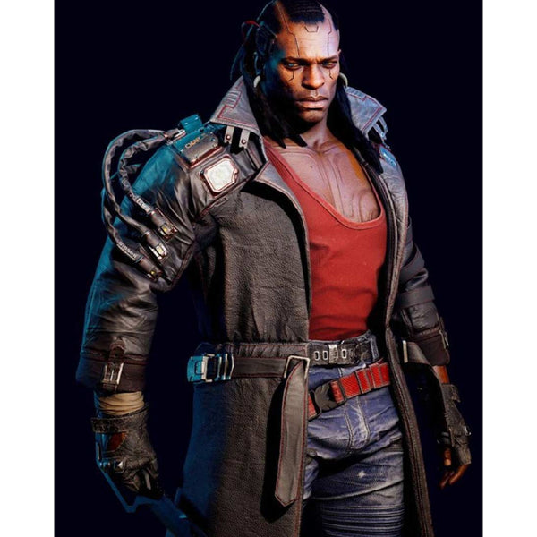 Cyberpunk 2077 Placide Leather Coat