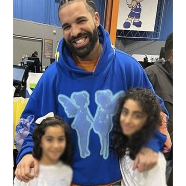 Drake FATD Blue Hoodie For All The Dogs Big As The What Tour Merch