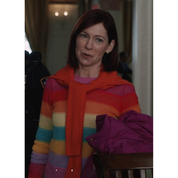 Elsbeth Carrie Preston Rainbow Striped Sweater