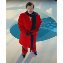 Harry Styles Red Coat