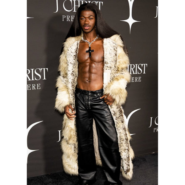 J Christ Premiere Lil Nas X Fur Coat