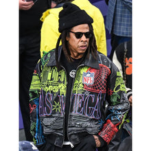LV Raiders Jay-Z Leather Jacket