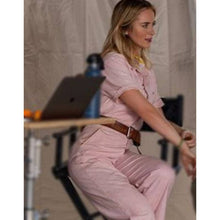 The Fall Guy 2024 Emily Blunt Pink Jumpsuit
