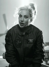 Top Gun Maverick Lady Gaga Green Jacket