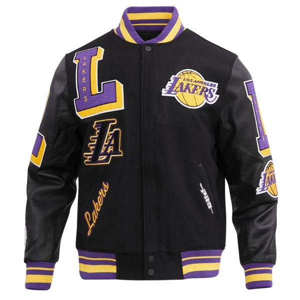 LA Lakers Black Wool Jacket
