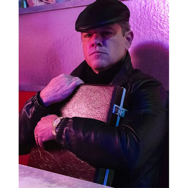 Matt Damon Drive-Away Dolls Leather Jacket