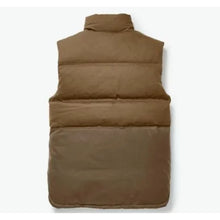 Men Brown Puffer Vest