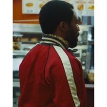 Mr. & Mrs. Smith Donald Glover Red Bomber Jacket