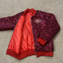 San Francisco 49ers Red Sequins Jacket