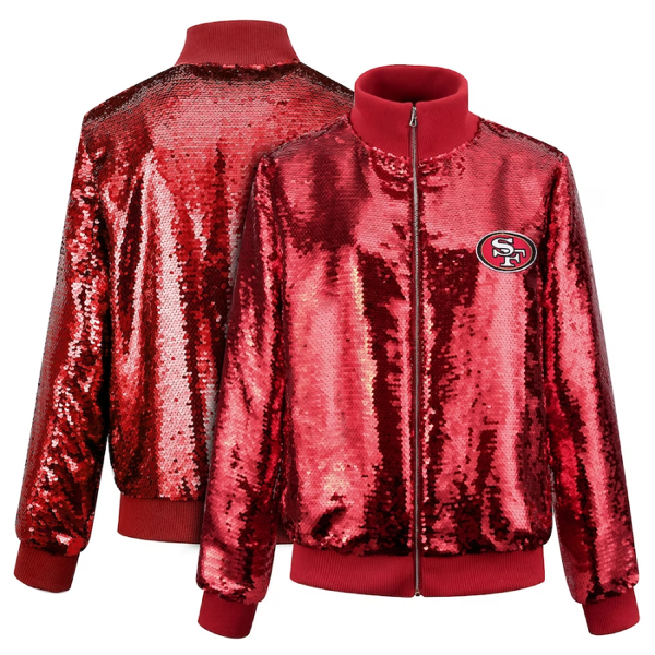 SF 49ers Sequins Jacket