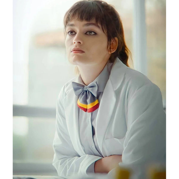 Sex Education Maeve Wiley White Coat