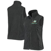 MD Olive Logo Black Fleece Vest