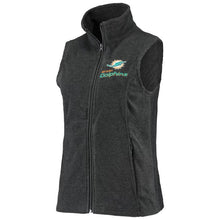 MD Olive Logo Black Fleece Vest