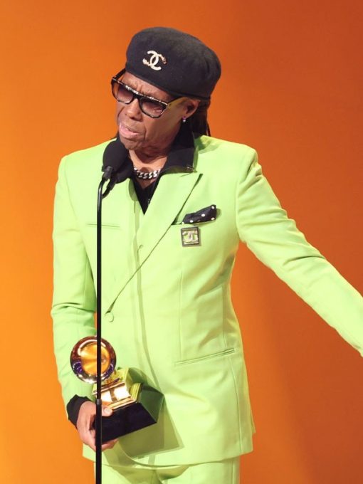 Grammys 2023 Nile Rodgers Green Blazer