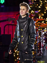 Justin Bieber Christmas Concert Leather Jacket