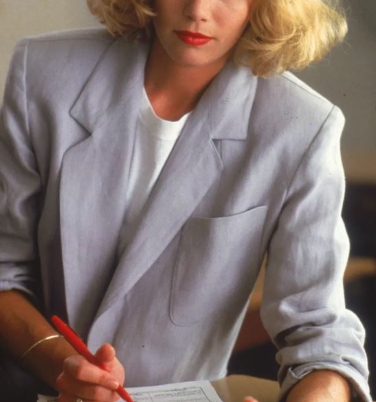 Kelly McGillis Top Gun 1986 Coat