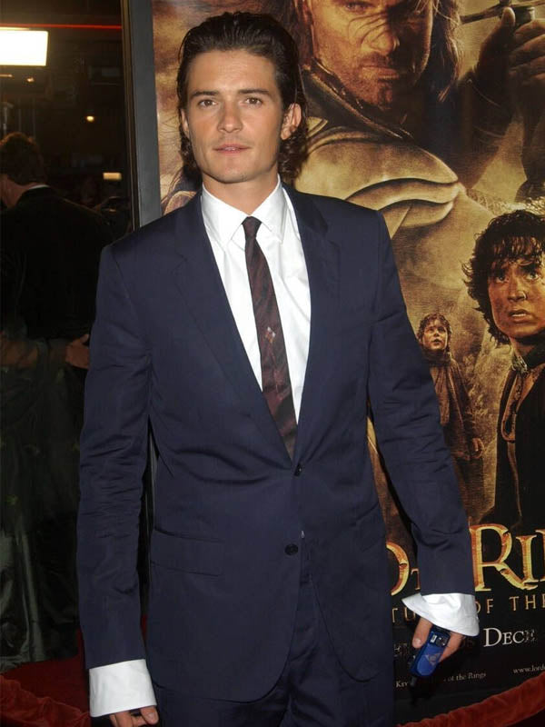 The Lord of the Rings The Return of the King Orlando Bloom Blue Coat