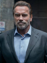 Arnold Schwarzenegger Fubar Grey Blazer