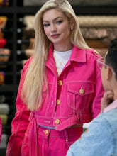 Next in Fashion S02 Gigi Hadid Pink Denim Jacket