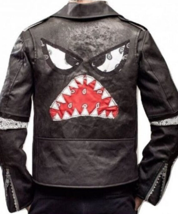 American Singer Julian Casablancas Instant Crush Shark Leather Jacket