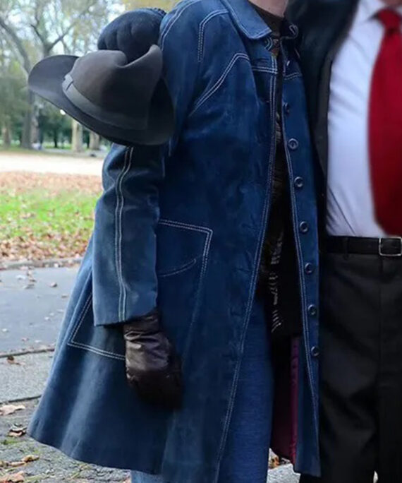 Armageddon Time 2022 Esther Graff Denim Coat