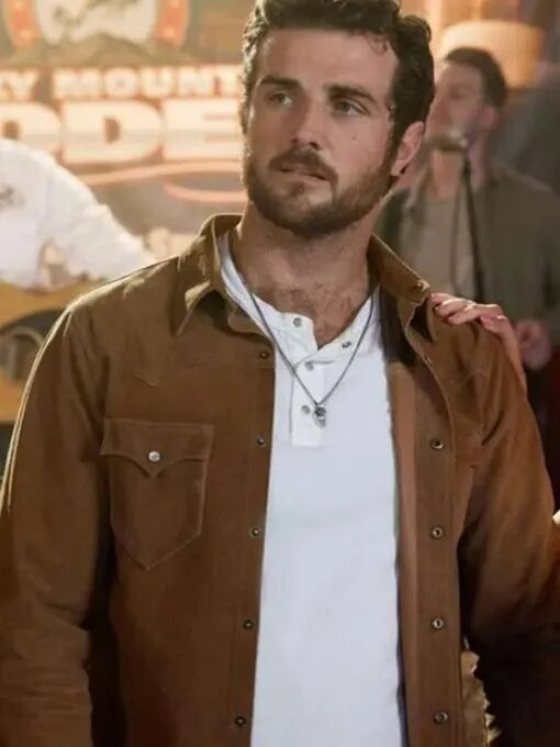 Beau Mirchoff Ride Brown Leather Jacket