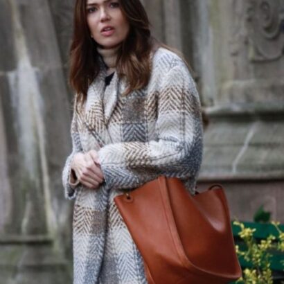 Dr. Death Mandy Moore Wool Coat