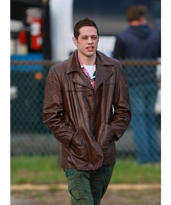 Bupkis 2023 Pete Davidson Leather Jacket