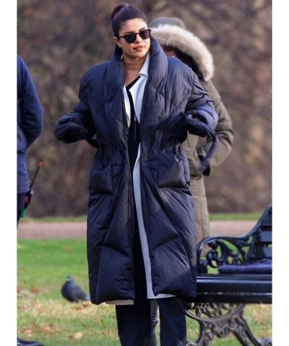 Citadel 2023 Priyanka Chopra Jonas Puffer Coat