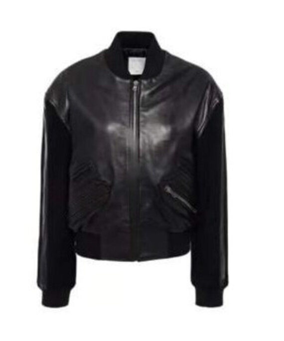 Citadel 2023 Priyanka Chopra Leather Bomber Jacket