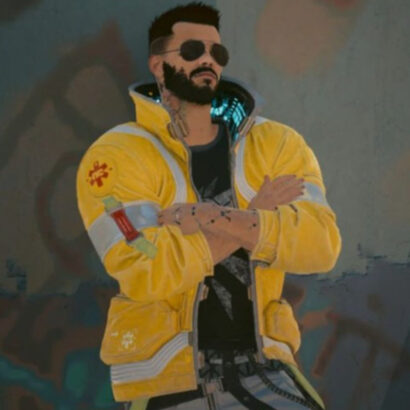 Cyberpunk 2077 Edgerunners Yellow Jacket