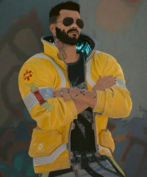 Cyberpunk 2077 Edgerunners Yellow Jacket