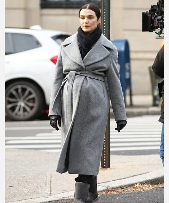 Dead Ringers 2023 Rachel Weisz Grey Coat