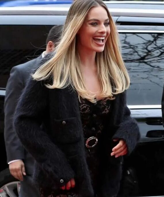 Dreamland Margot Robbie Fur Jacket