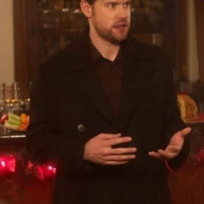 Falling for Christmas Jake Russell Black Coat