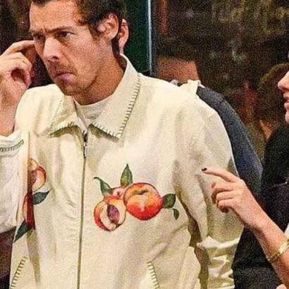 Don’t Worry Darling 2022 Harry Styles Peach Jacket